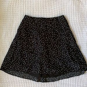 & Other Stories Satin Skater Skirt